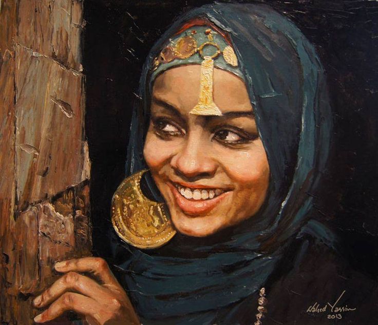 736x634 The 381 Best Arab Art Images On Contemporary Art - Egyptian Woman Painting