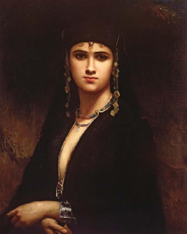 640x800 All Charles Landelle's Oil Paintings - Egyptian Woman Painting
