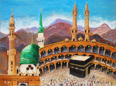 Eid Painting at PaintingValley.com | Explore collection of Eid Painting