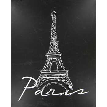 Eiffel Tower Canvas Painting at PaintingValley.com | Explore collection ...
