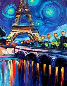 236x302 Van Gogh Eiffel Tower Artpaintings - Eiffel Tower Impressionist Painting
