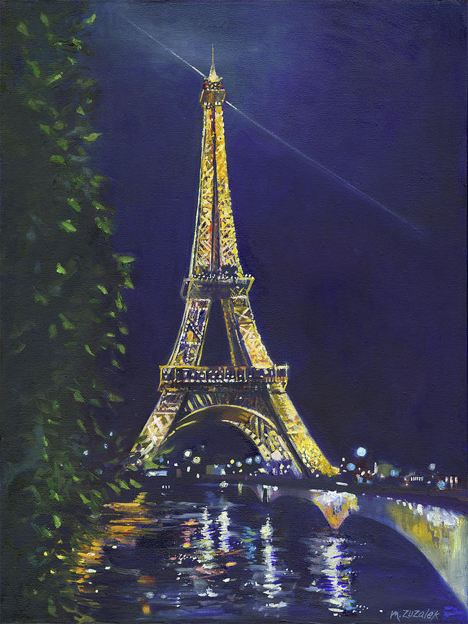 Eiffel Tower Painting Night at PaintingValley.com | Explore collection ...