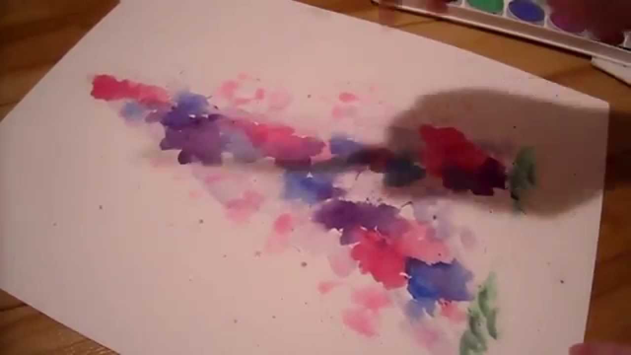 1280x720 Painting The Eiffel Tower - Eiffel Tower Watercolor Painting