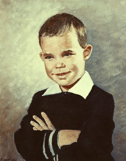 499x638 These Are The Presidents Who Were Artists (And How Donald Trump - Eisenhower Painting