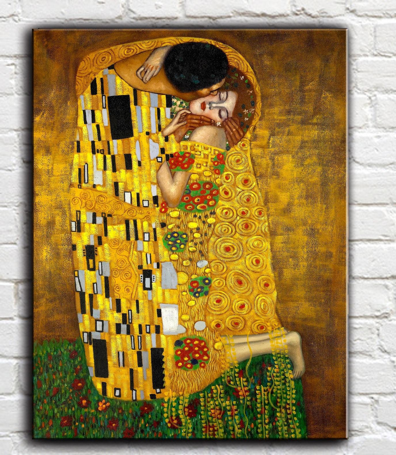 El Beso Painting