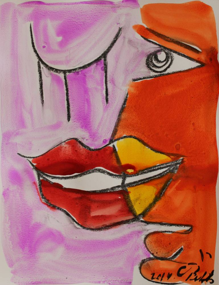 770x1001 Saatchi Art El Beso 29 Painting By Jorge Berlato - El Beso Painting