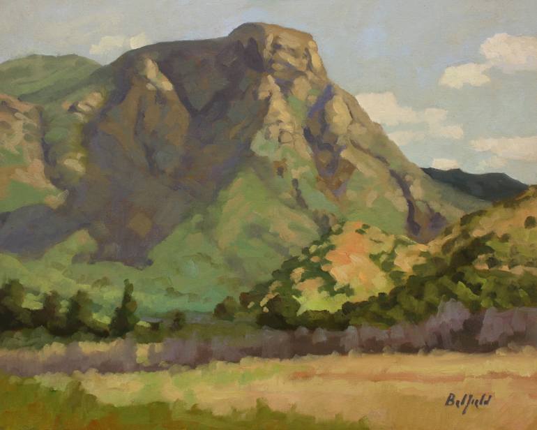 770x616 Saatchi Art Lakeside, El Capitan Painting By Brian Belfield - El Capitan Painting