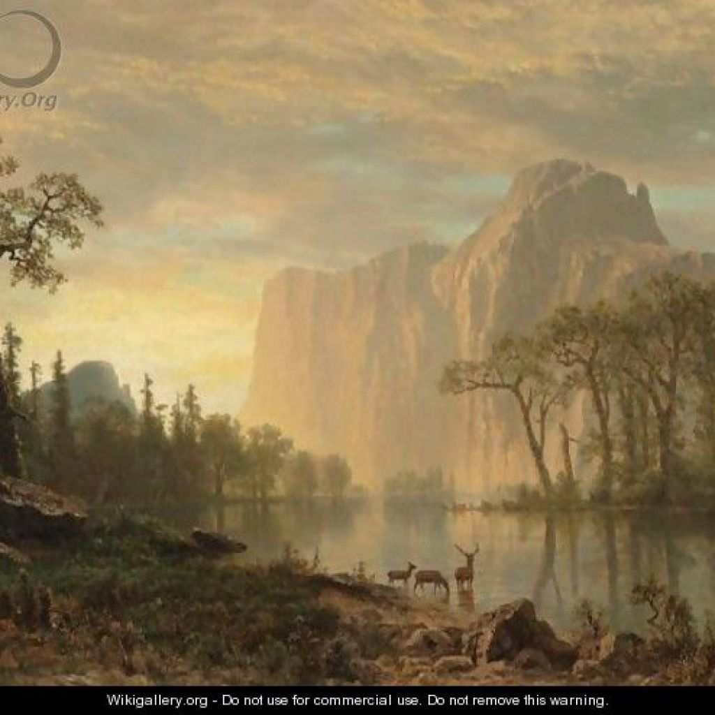 1024x1024 Yosemite Painting Lovely El Capitan Yosemite Albert Bierstadt - El Capitan Painting