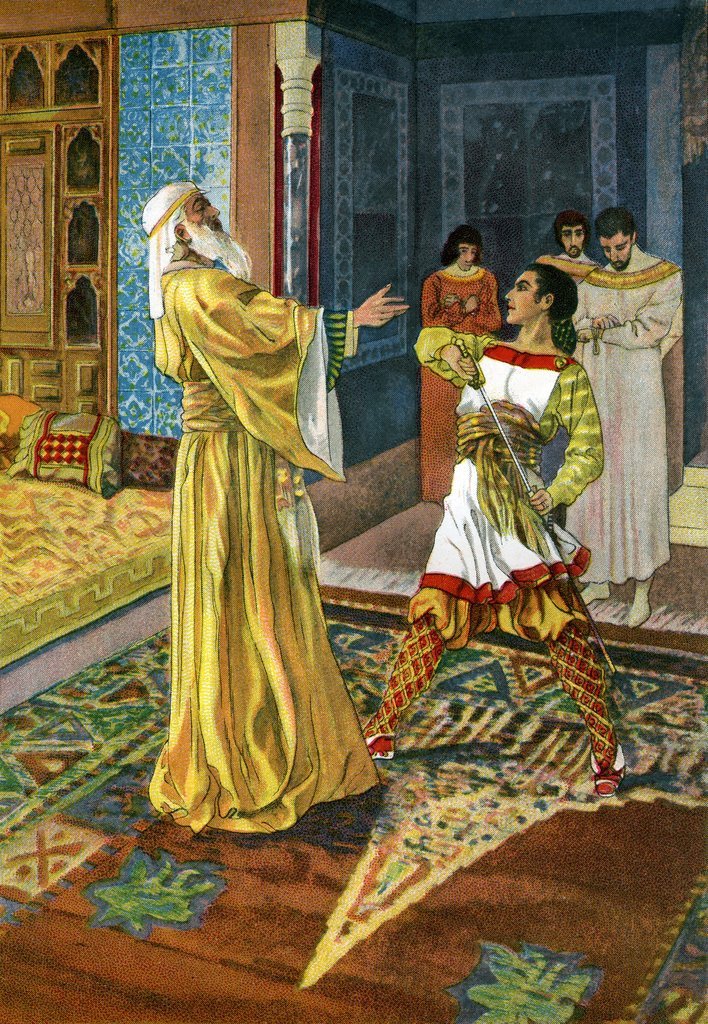 708x1024 El Cid Avenging The Death Of His Father Posters Amp Prints By Corbis - El Cid Painting