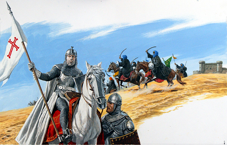 750x479 El Cid By Roger Payne - El Cid Painting