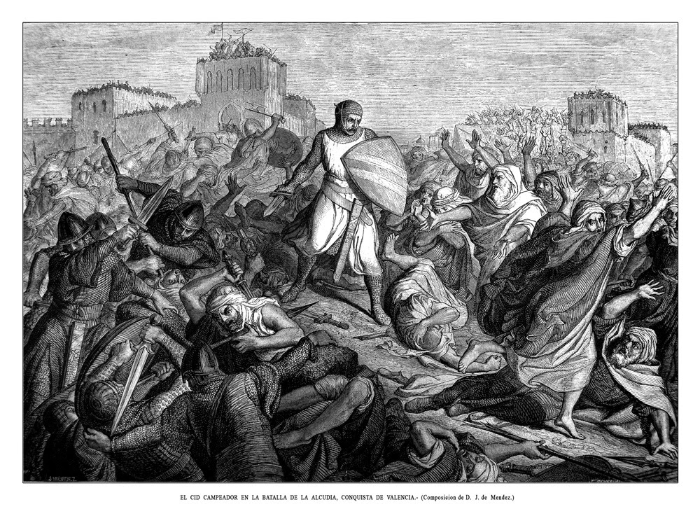 1000x737 Mary Ann Bernal History Trivia - El Cid Painting