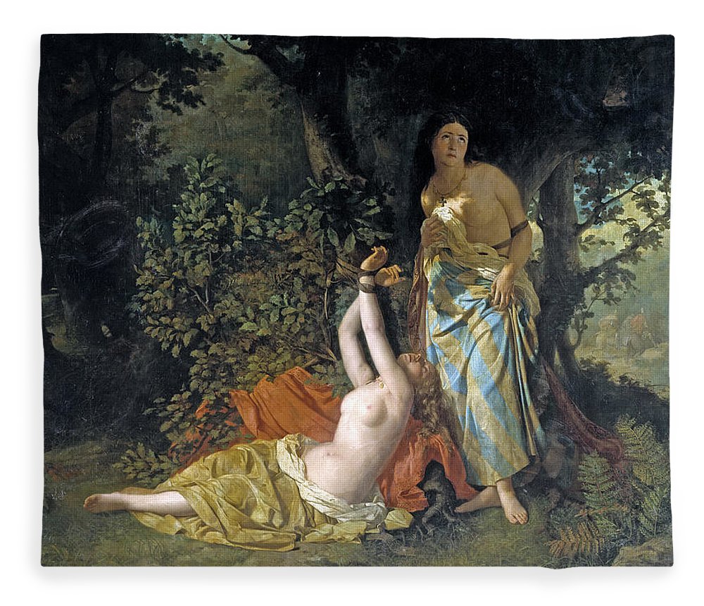 1000x860 The Daughters Of El Cid Fleece Blanket For Sale By Dioscoro - El Cid Painting