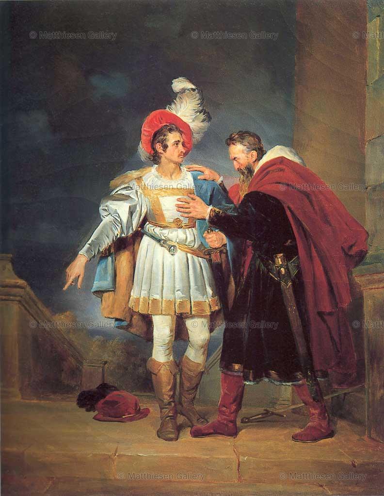 792x1022 Work Of Art Rodrigo De Bivar El Cid And His Father Don Diego - El Cid Painting