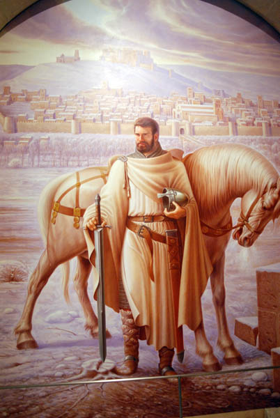 402x600 El Cid, Campeador, National Hero Of Spain - El Cid Painting