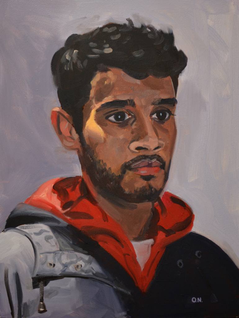 770x1021 Myszka Saatchi Art - El Desperado Painting