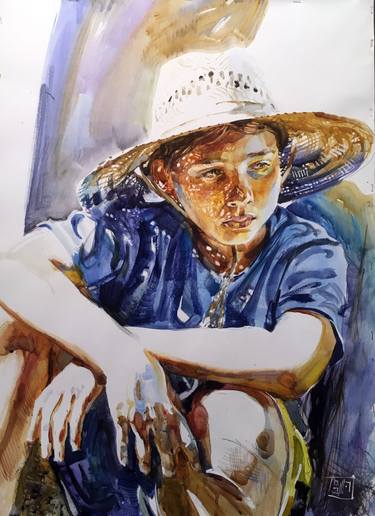 375x516 Shahid Zuberi Favorites Saatchi Art - El Desperado Painting