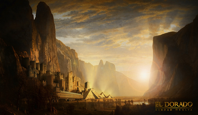 640x372 Matte Paintings - El Dorado Painting