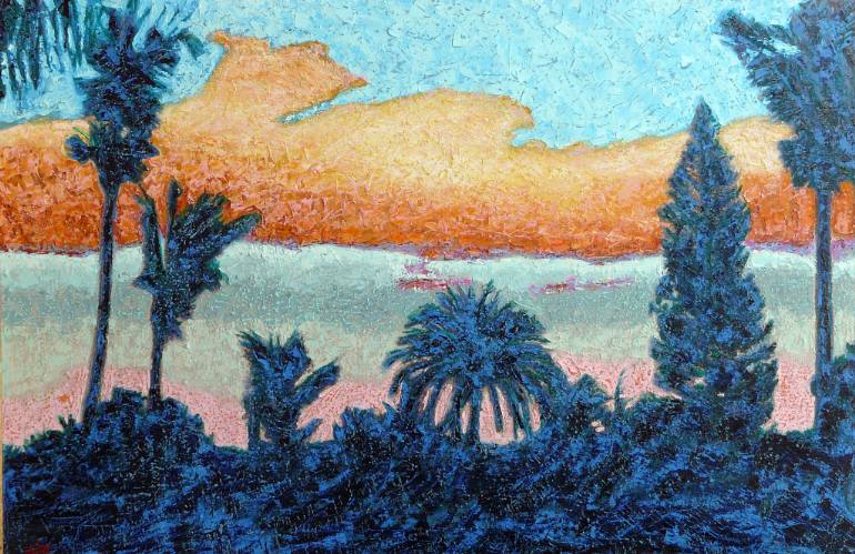 770x499 Saatchi Art El Dorado Sunrise Painting By Gerhardt Isringhaus - El Dorado Painting