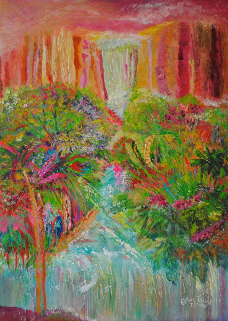 770x1082 Saatchi Art El Dorado. Painting By Esther Tajani - El Dorado Painting