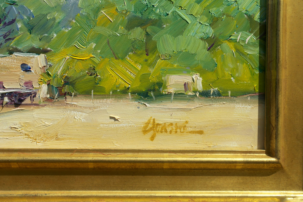 1000x667 The Hounds Tooth From El Dorado The Adobe Fine Art - El Dorado Painting