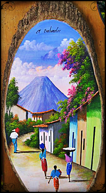 337x614 La Palma, El Salvador A Colorful Town Traveller Soul - El Salvador Painting