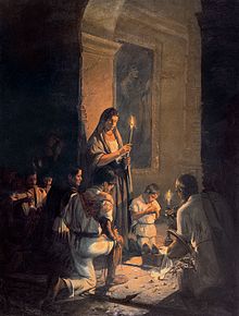 220x290 Jara - El Velorio Painting