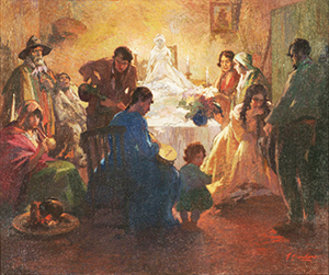 300x251 Object Of The Month Del (The Little Angel`s - El Velorio Painting