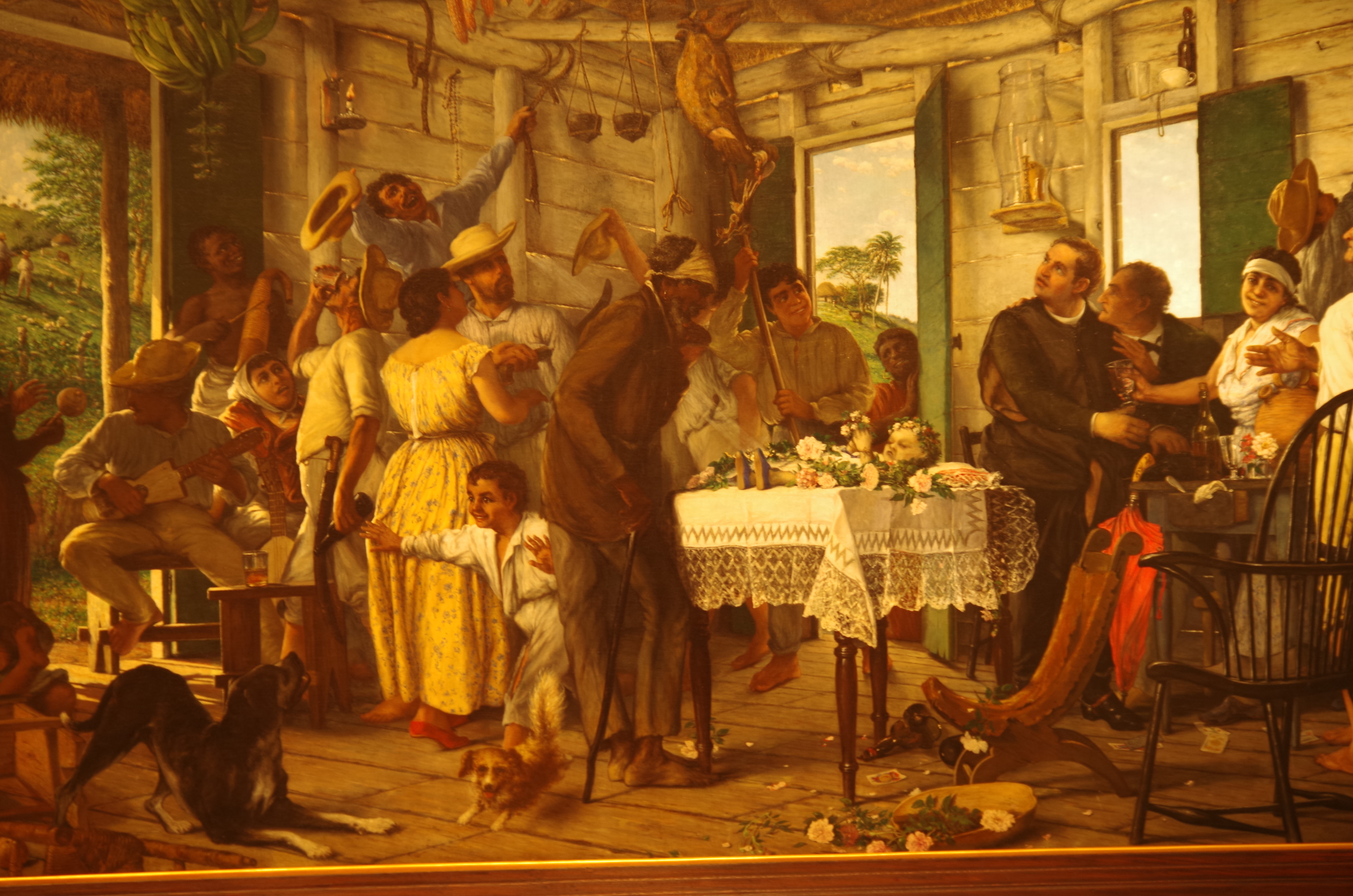 4928x3264 Pics Ana D. Rodriguez - El Velorio Painting