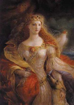 250x352 Queen Eleanor Of Aquitaine - Eleanor Of Aquitaine Painting