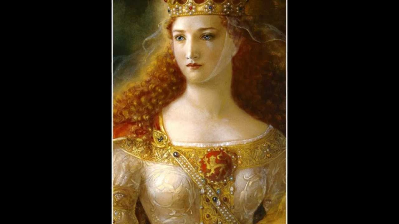 1280x720 The Divine Feminine - Eleanor Of Aquitaine Painting