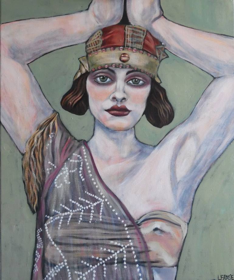 770x922 Saatchi Art Eleanor Painting By Lynn Fraser - Eleanor Painting