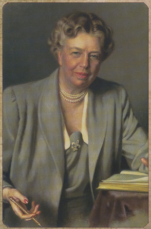 310x469 Eleanor Roosevelt Voices Education Project - Eleanor Roosevelt Painting
