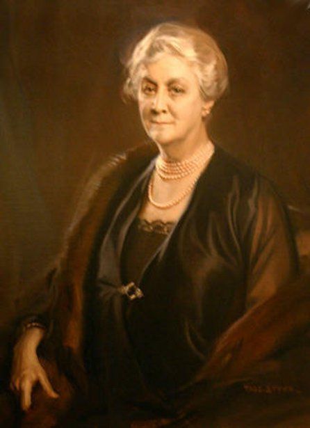 446x615 Tade Styka (1889 1954) Roosevelt - Eleanor Roosevelt Painting