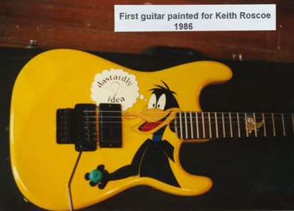 413x296 Eddie Alexander Meeks - Electric Guitar Painting