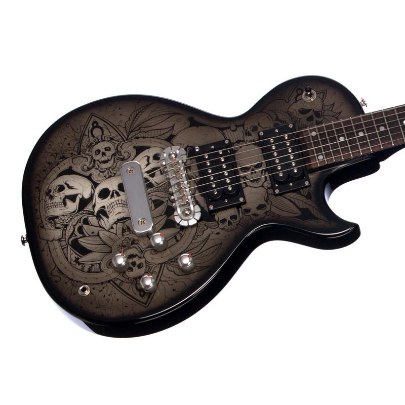 800x800 Zemaitis Guitars Z24 Lost Souls Custom 1 Off Namm Show Electric - Electric Guitar Painting