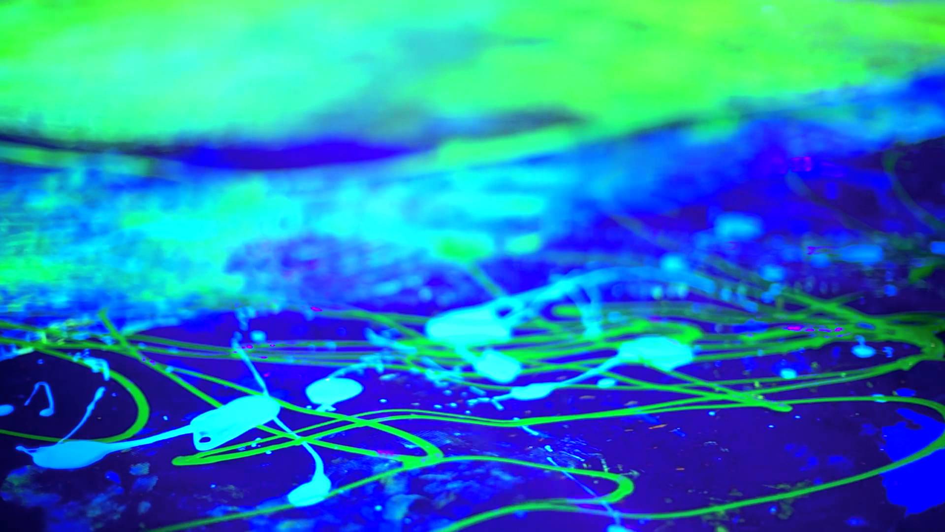 1920x1080 Glow In The Dark Painting Art With Nissan Leaf 100% Electric - Electric Painting