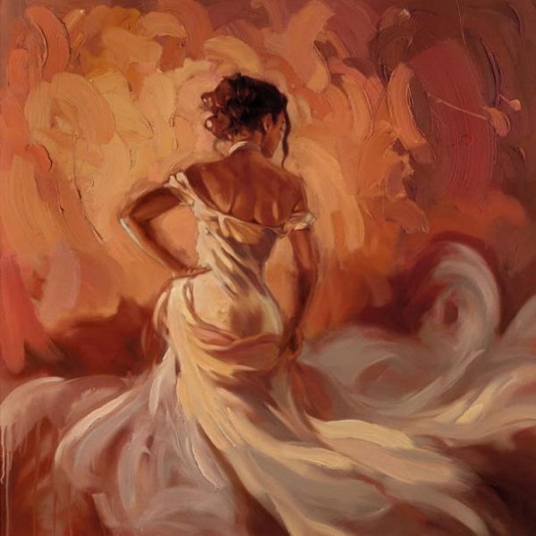 600x600 Mark Spain Art Blog Markovart - Elegant Painting