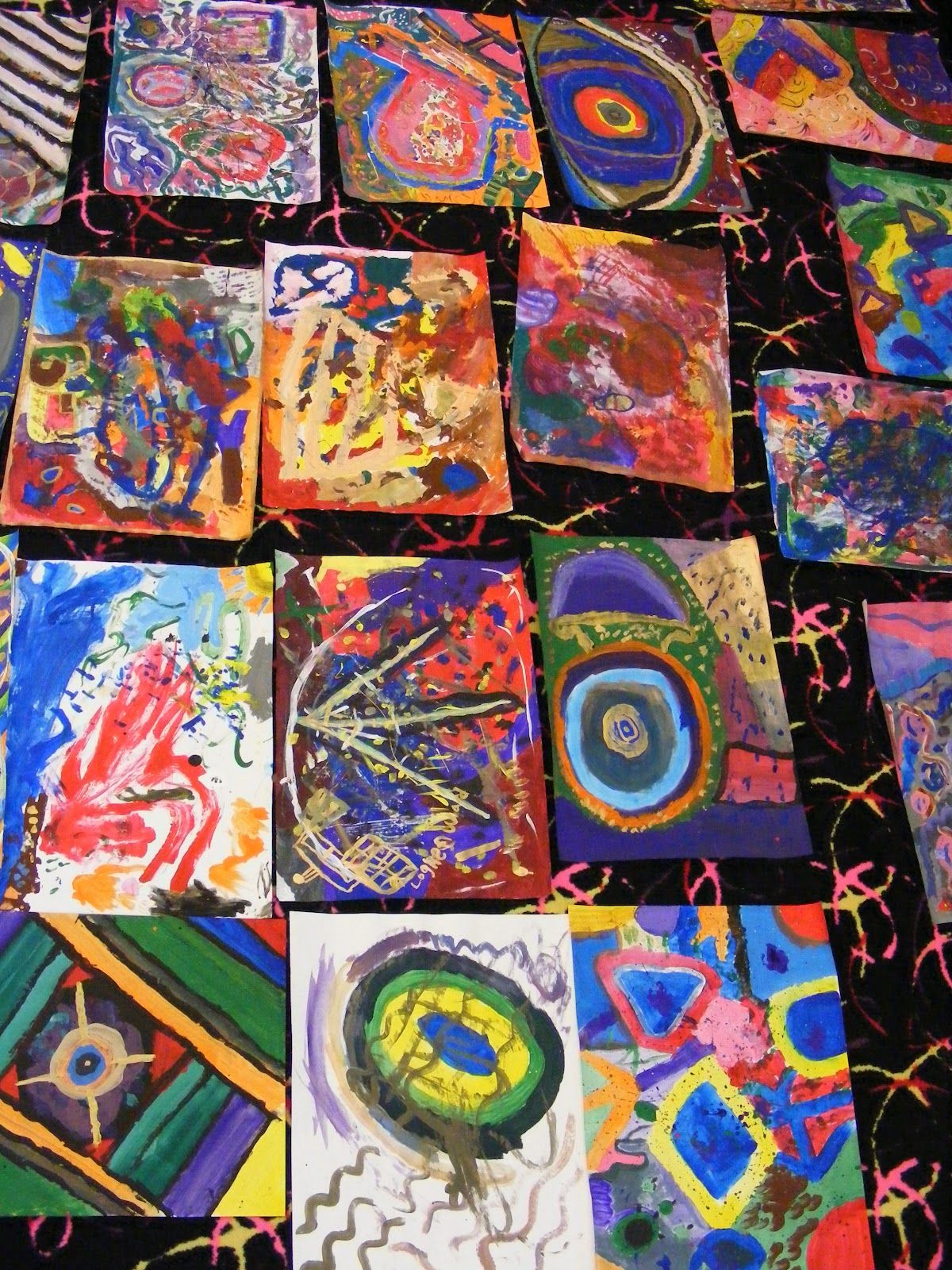 1200x1600 Field Elementary Art Blog! 5th Grade Abstract Expressionist - Elementary Painting