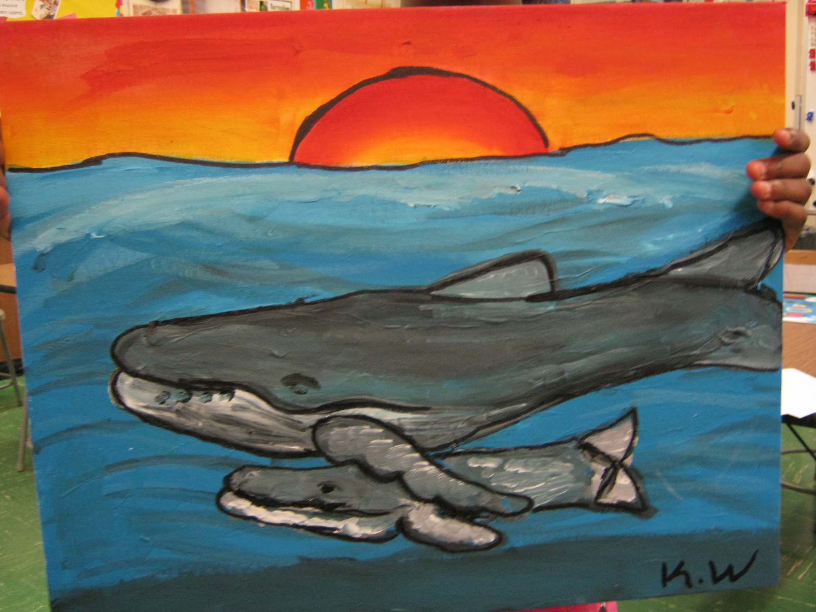 1600x1200 Tales From The Traveling Art Teacher! Acrylic Painting - Elementary Painting