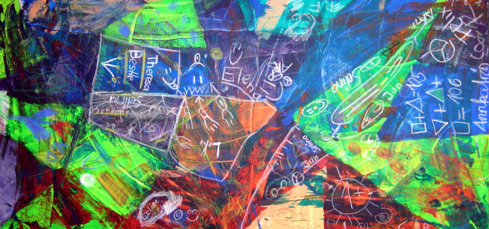 1600x749 Art Workshop In The Elementary School Vierkirchen Christian Seebauer - Elementary Painting