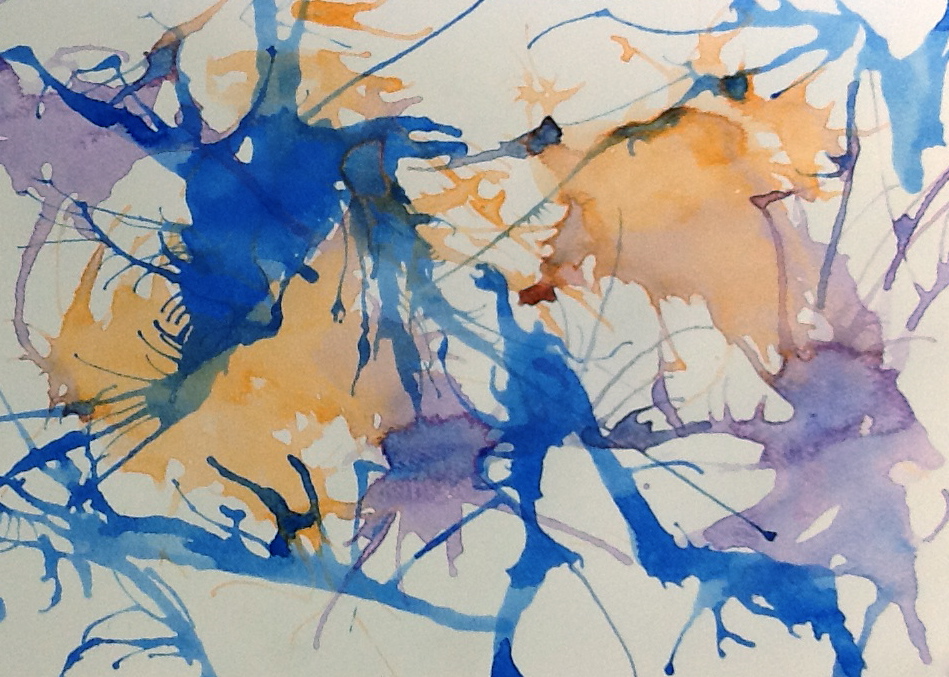 949x677 Blow Painting Art For Elementary Teachers - Elementary Painting