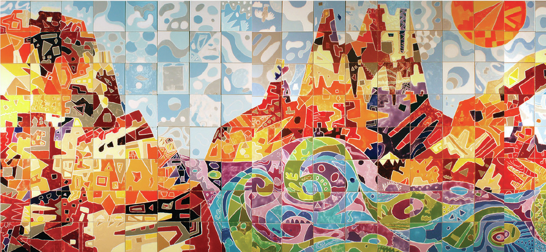 1100x508 Projects In Schools - Elementary School Painting