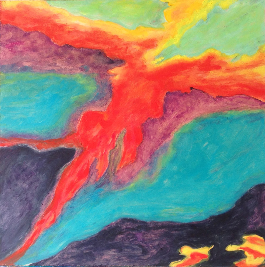 900x909 In Between Skies And Waters Paintings By Paule Darmon Inspired By - Elements Of Painting