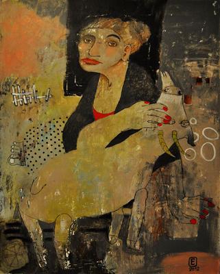 321x400 Elena Schumacher Creative Contemporary Artists - Elena Painting