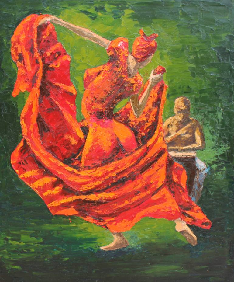 770x927 Saatchi Art Elena Painting By Angel Berrios - Elena Painting