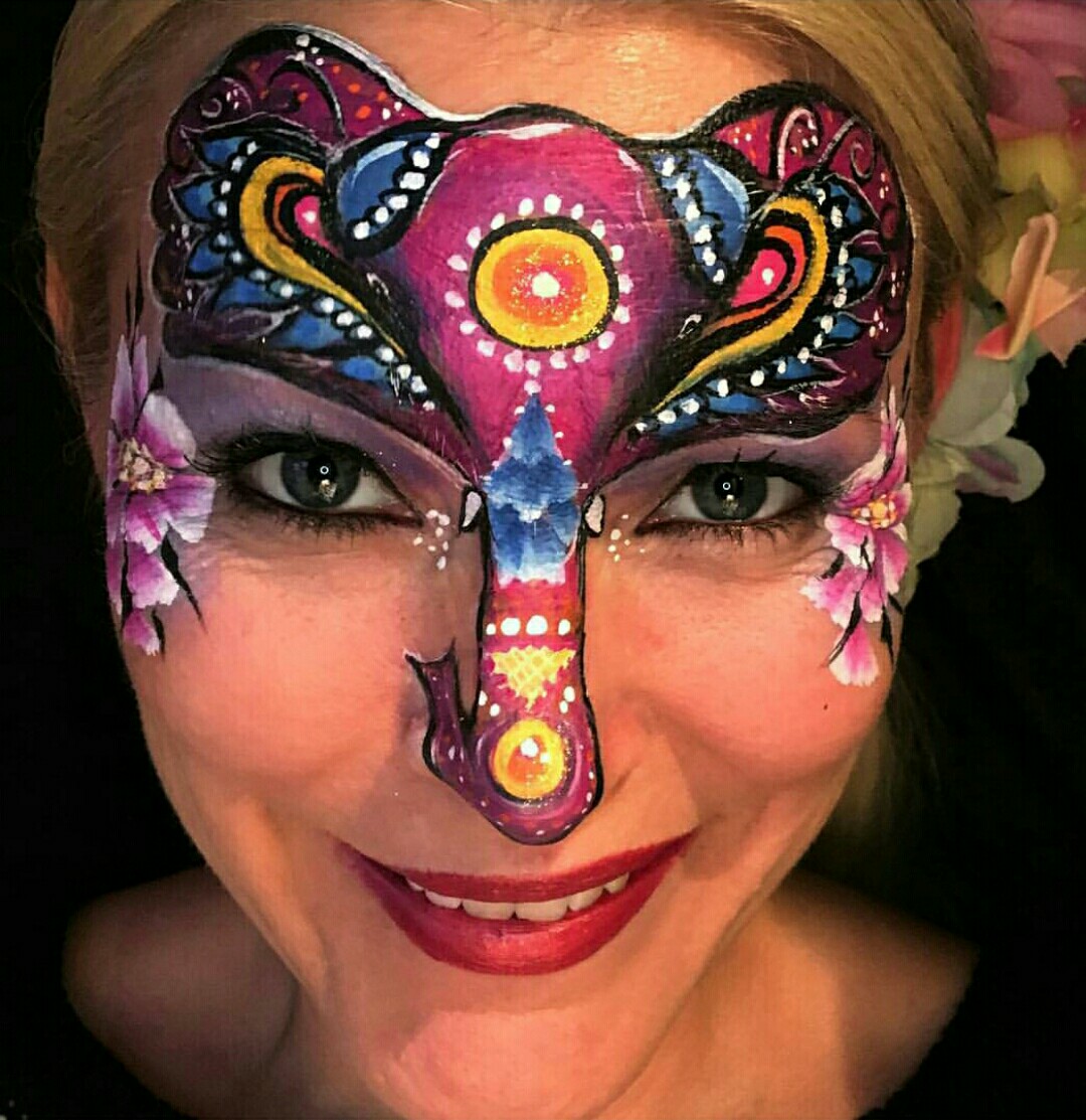 Elephant Face Painting at Explore collection of
