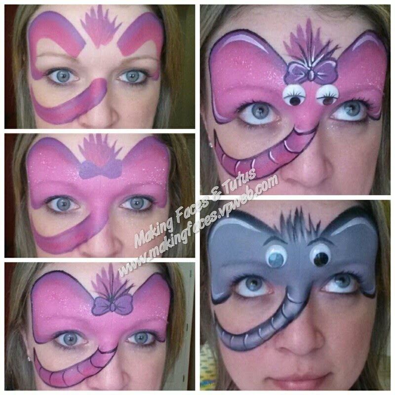800x800 Silly Elephant Face Painting Tutorial - Elephant Face Painting