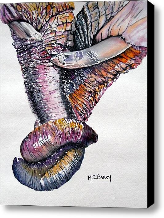 533x707 In The Trunk Canvas Print Canvas Art By Maria Barry - Elephant Love Painting