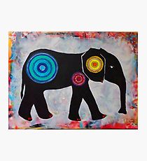 210x230 Elephant Mandala Painting Amp Mixed Media Wall Art Redbubble - Elephant Mandala Painting