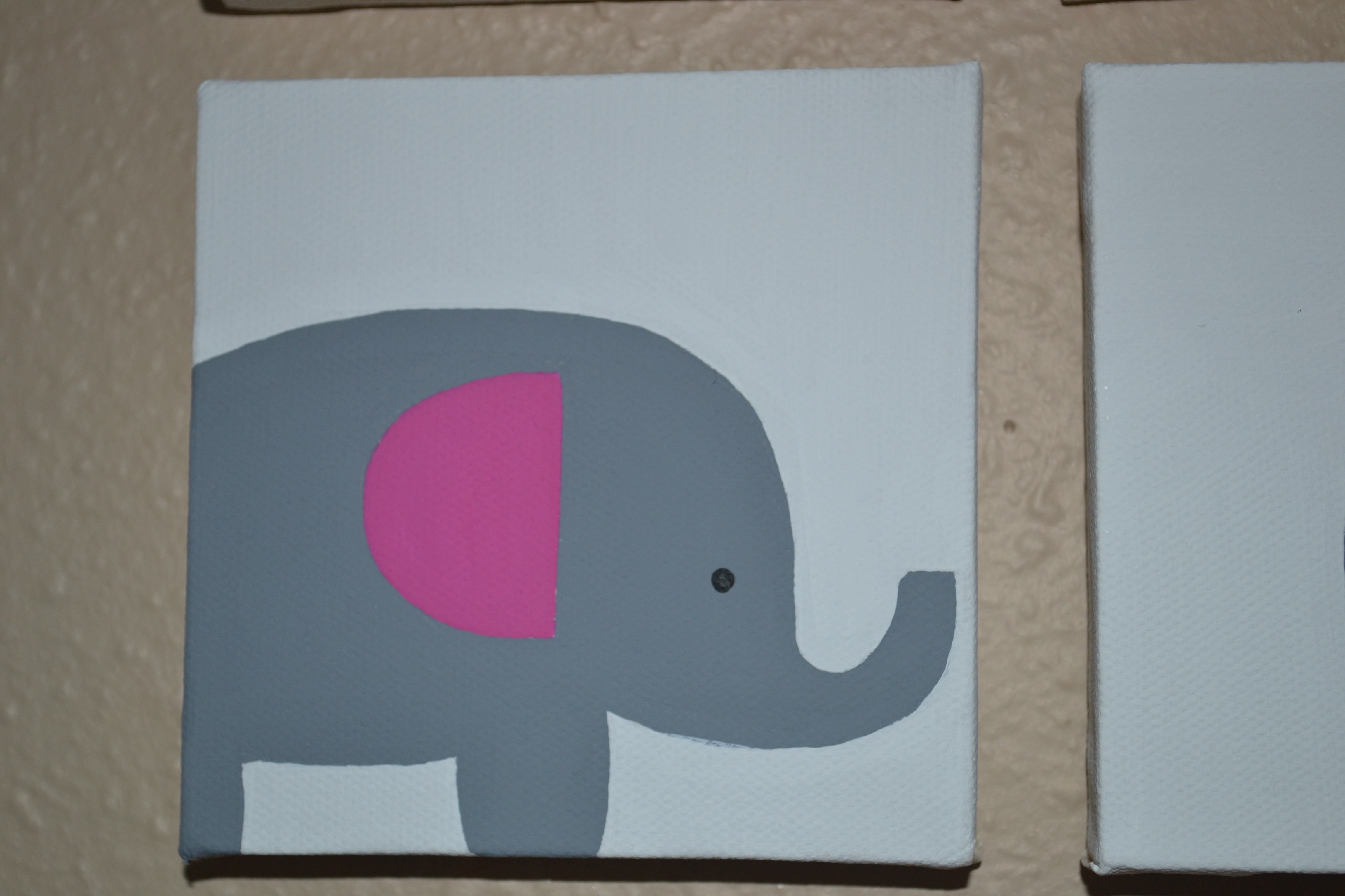 4608x3072 Super Simple Nursery Painting Life In These Times - Elephant Nursery Painting